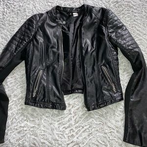 H&M Divided Leather Jacket